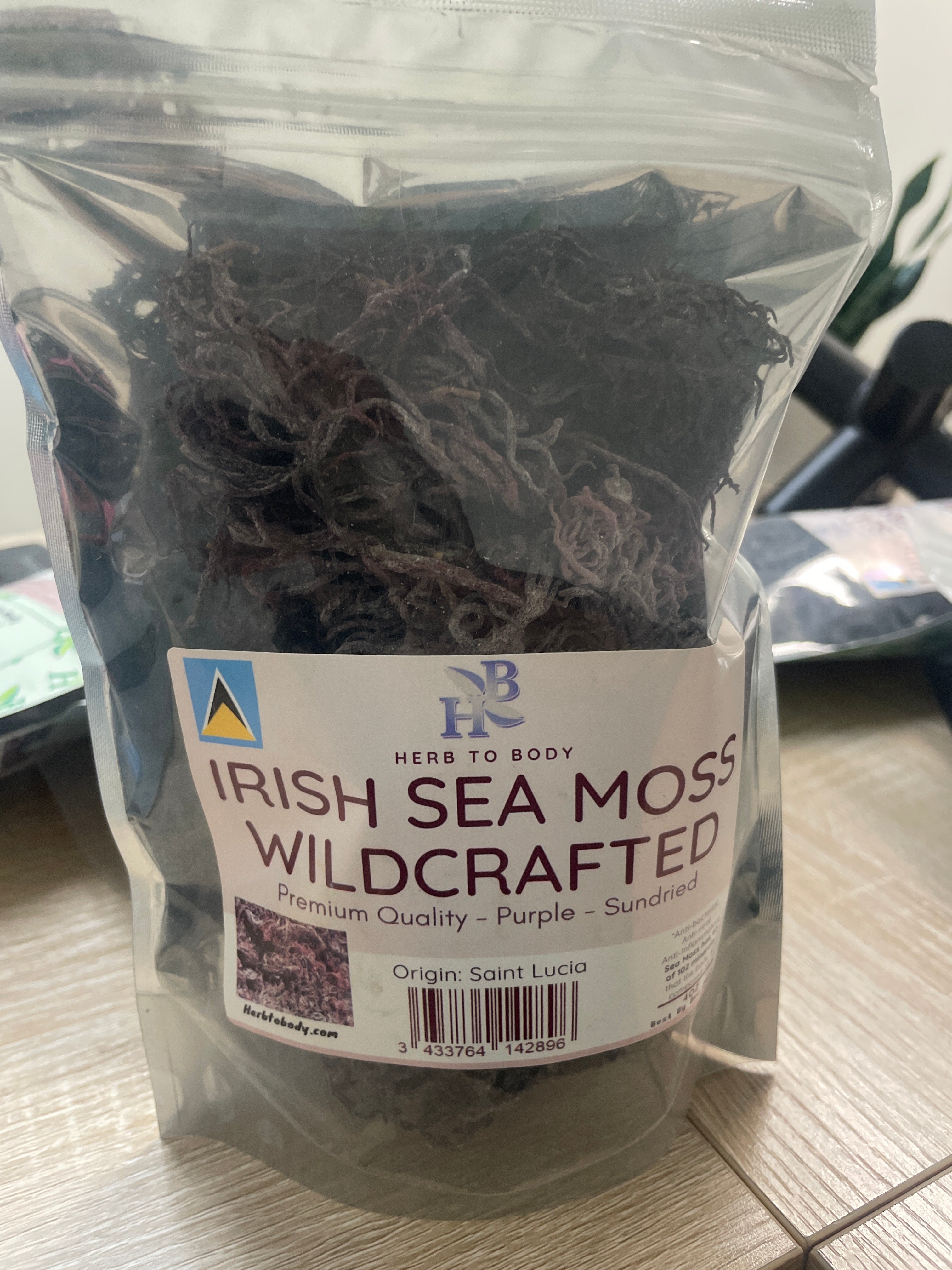 Purple sea moss