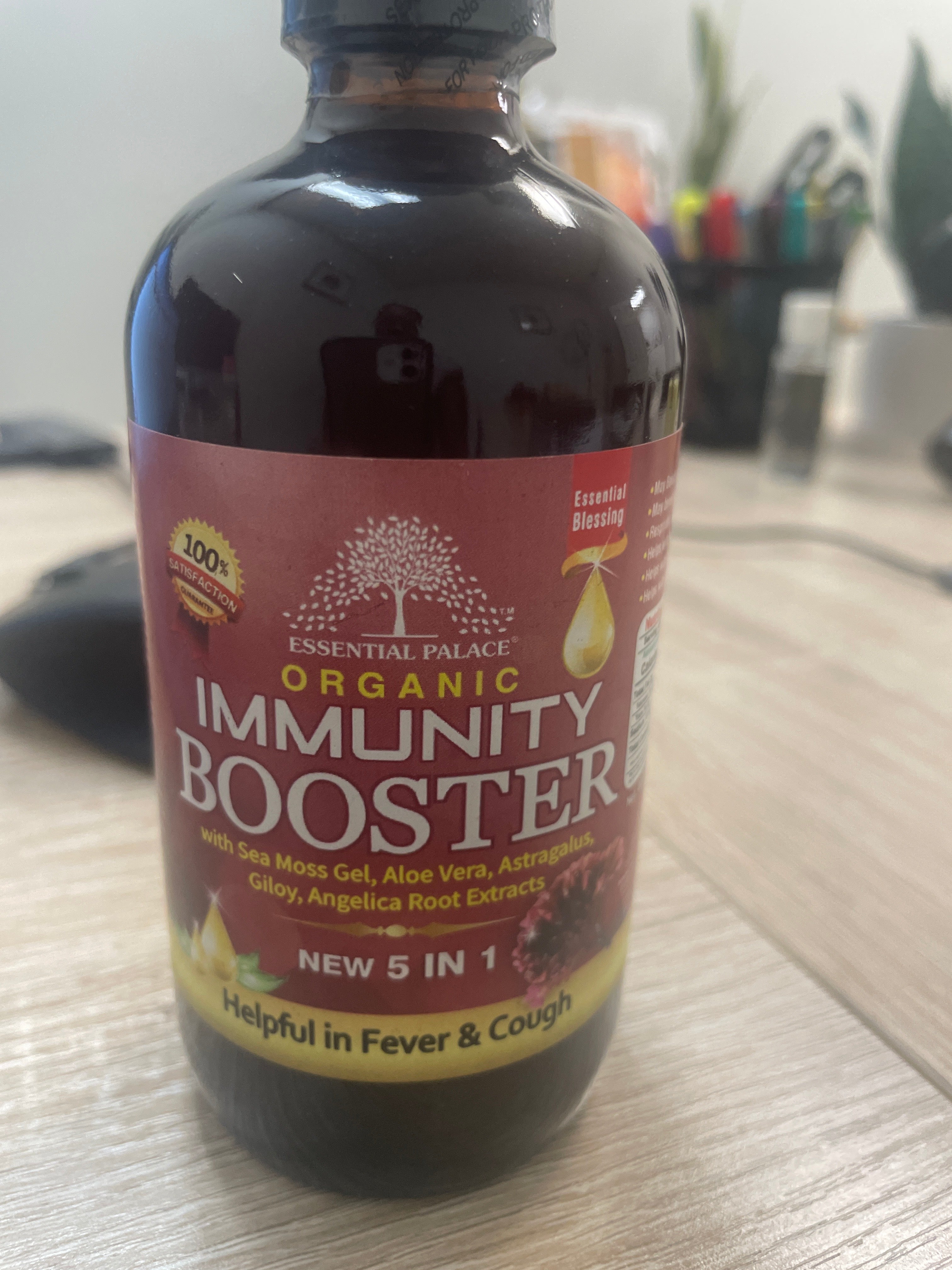 Organic immunity booster