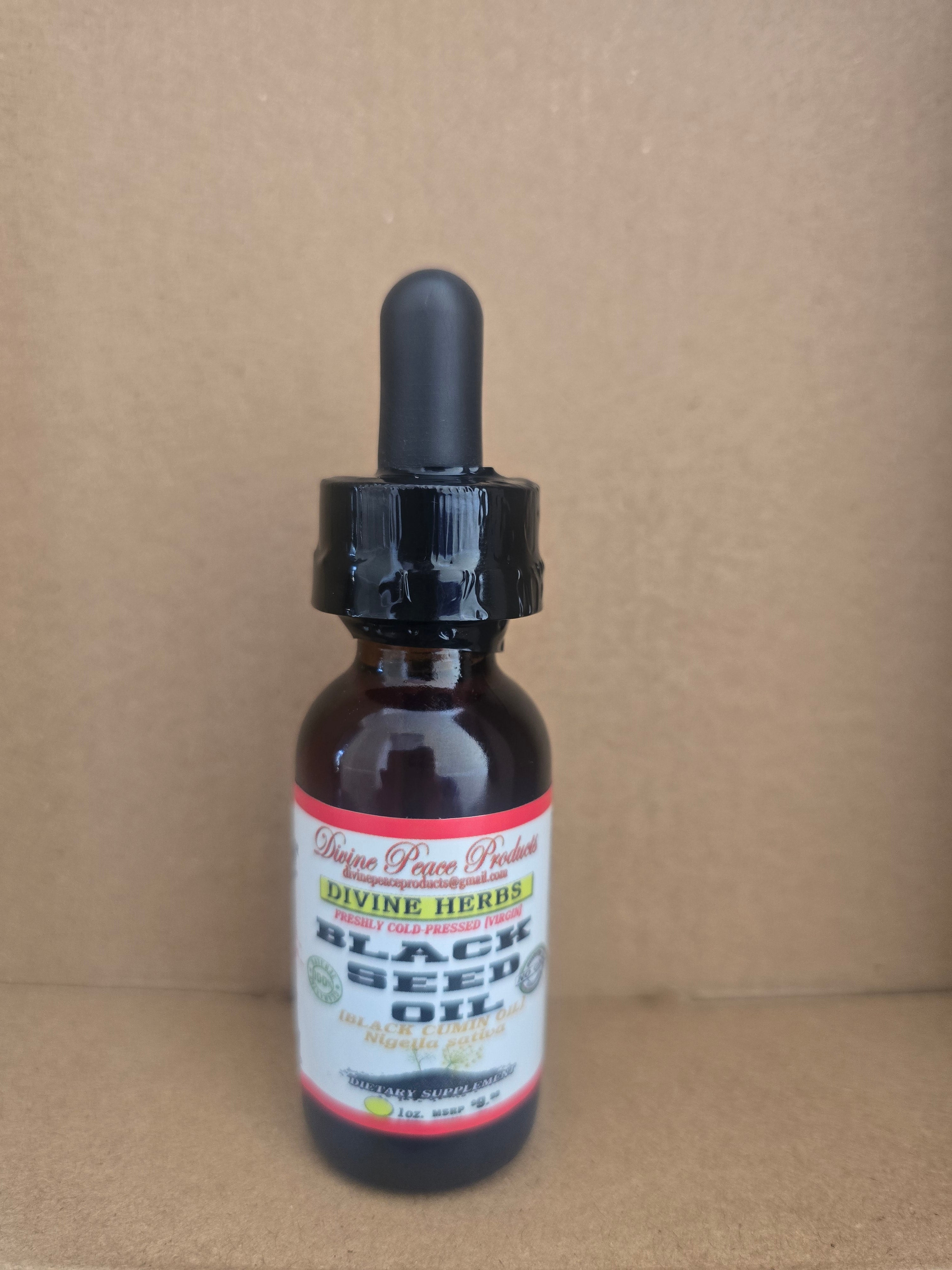 Black Seed Oil (Freshly Cold-Pressed) 1oz