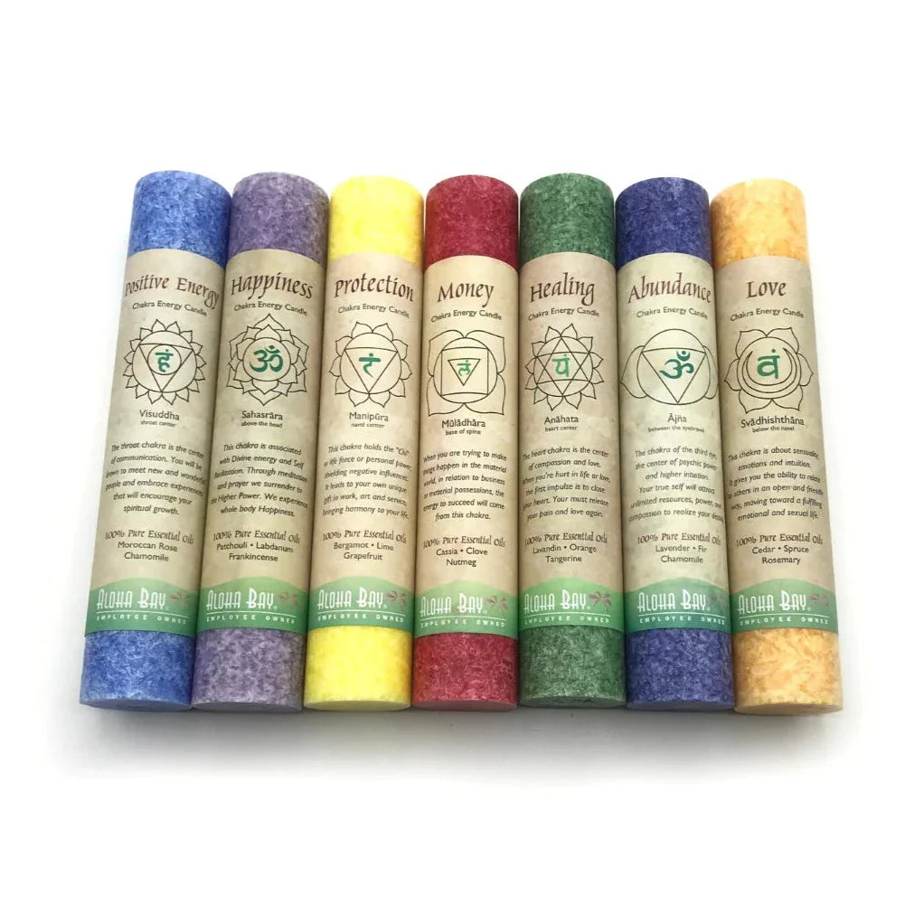 Chakra Pillar Candles