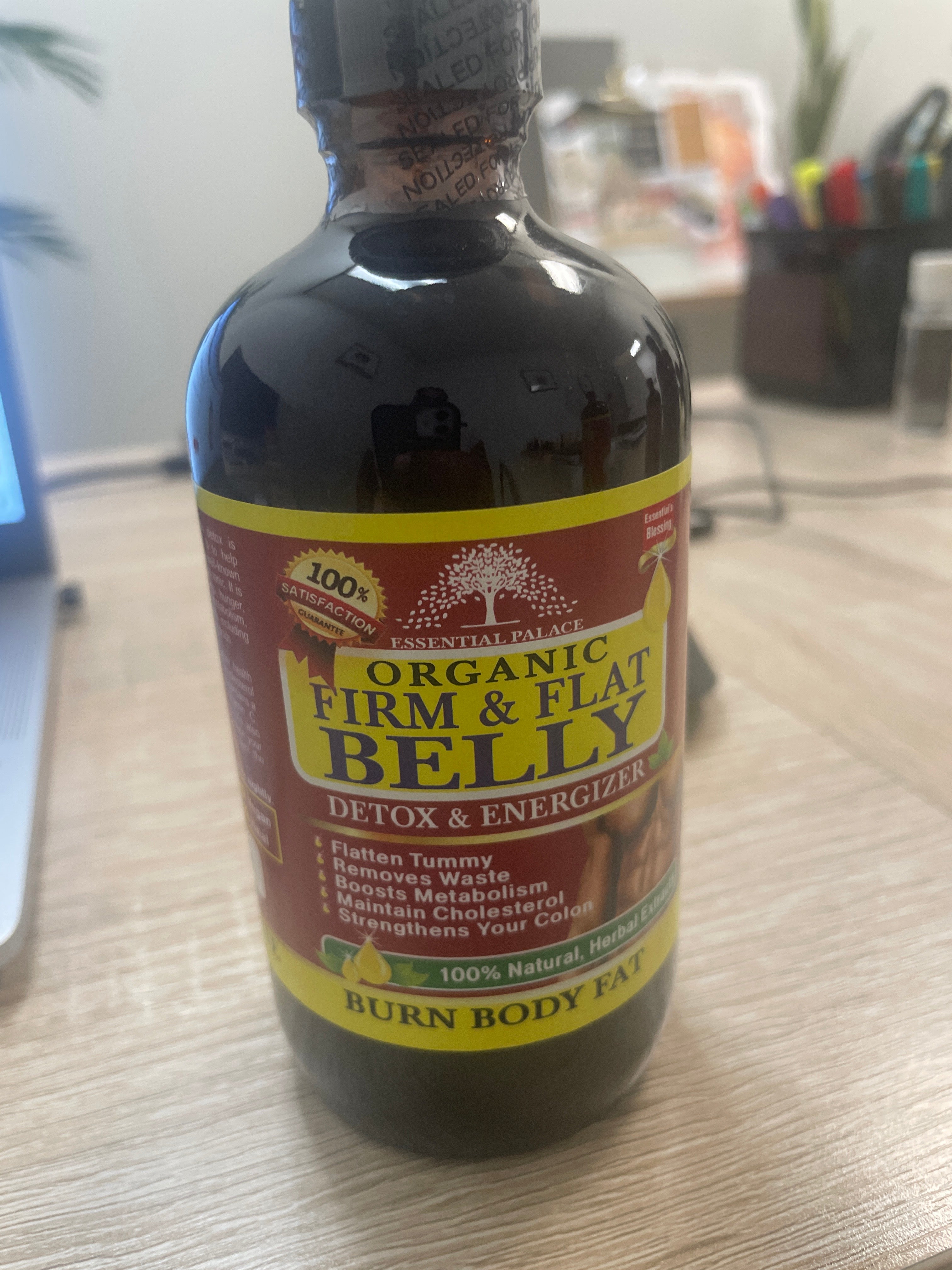 Organic firm & flat belly detox