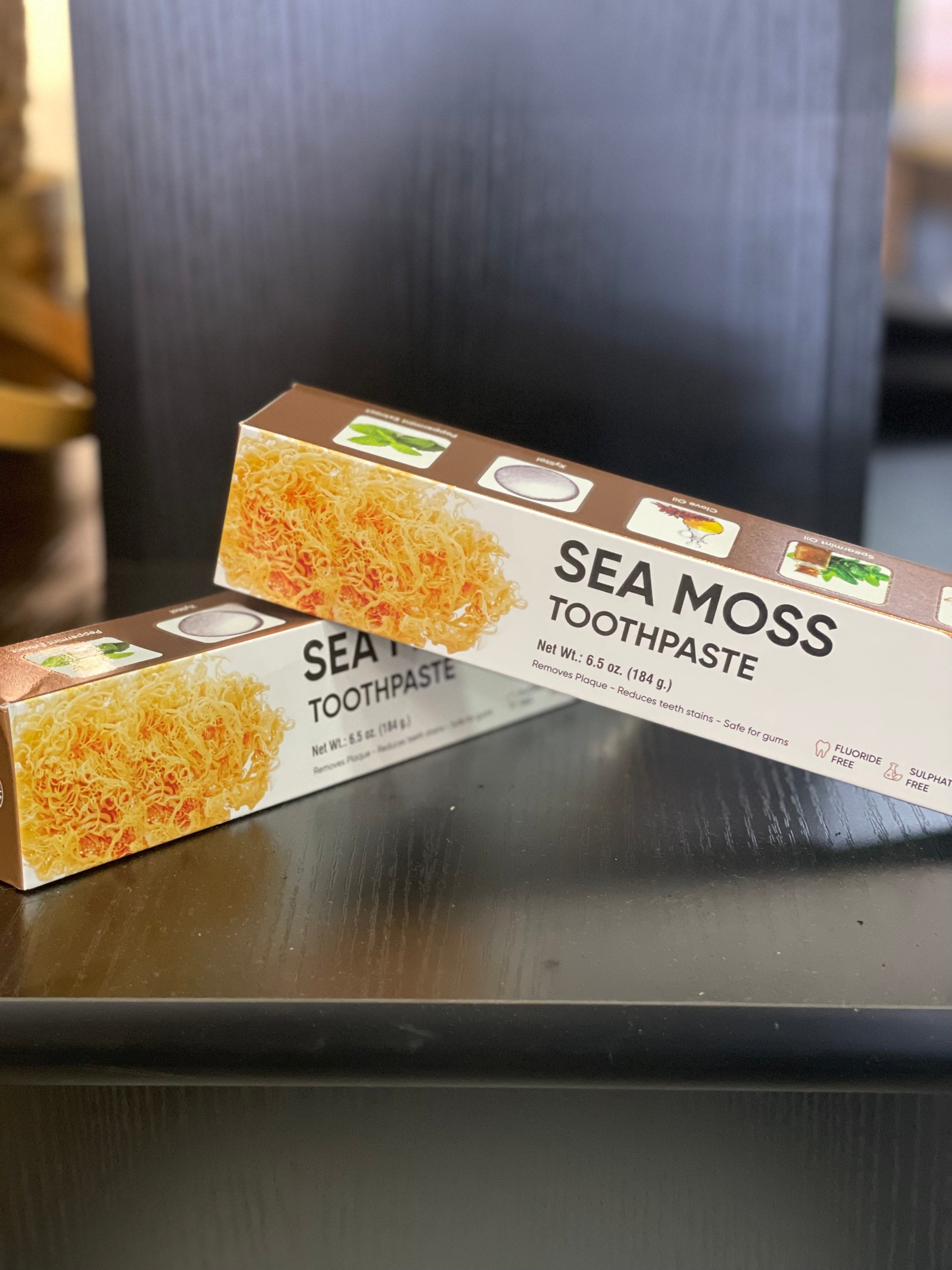Sea moss toothpaste