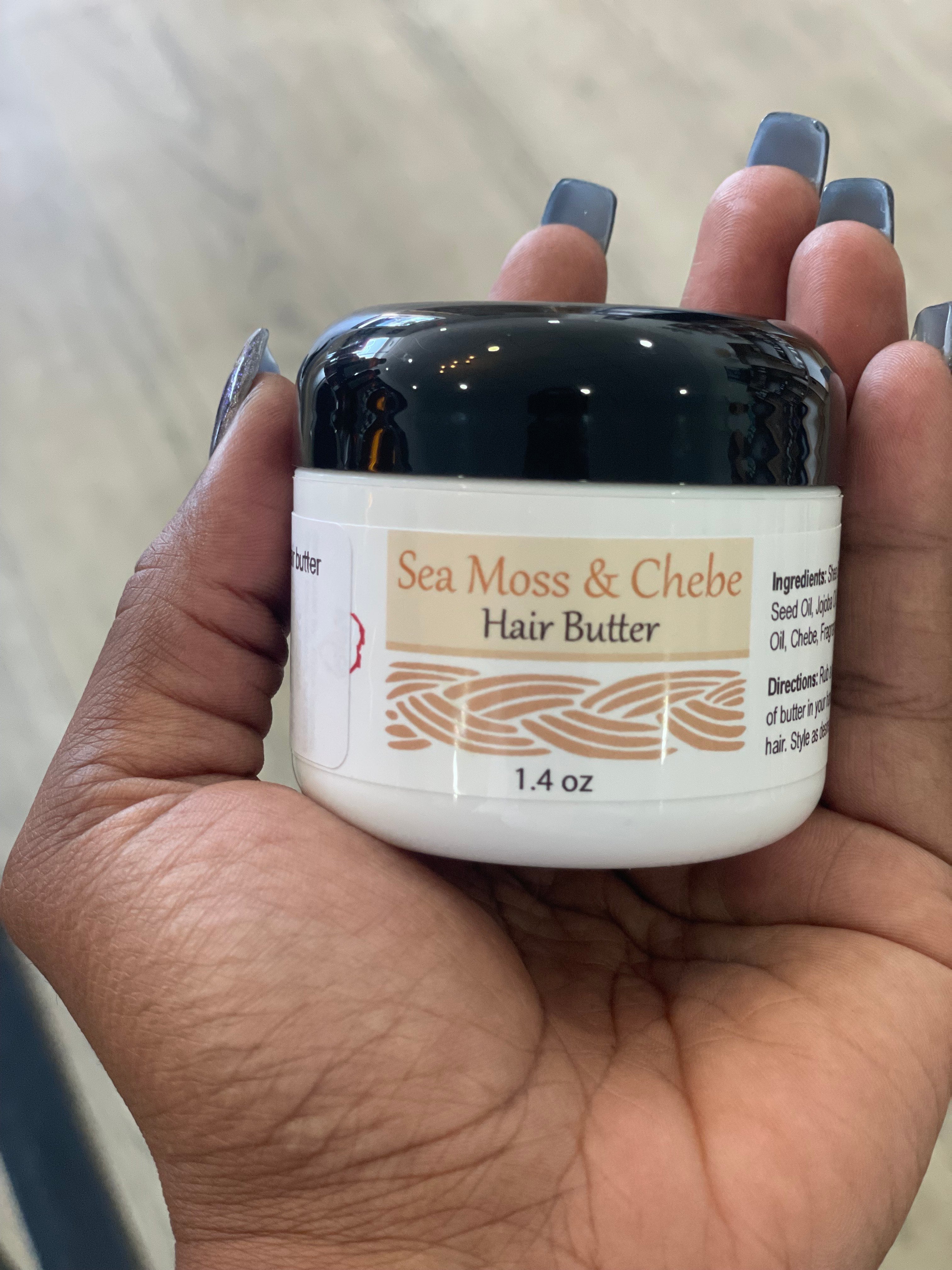 Sea moss & chebe hair butter