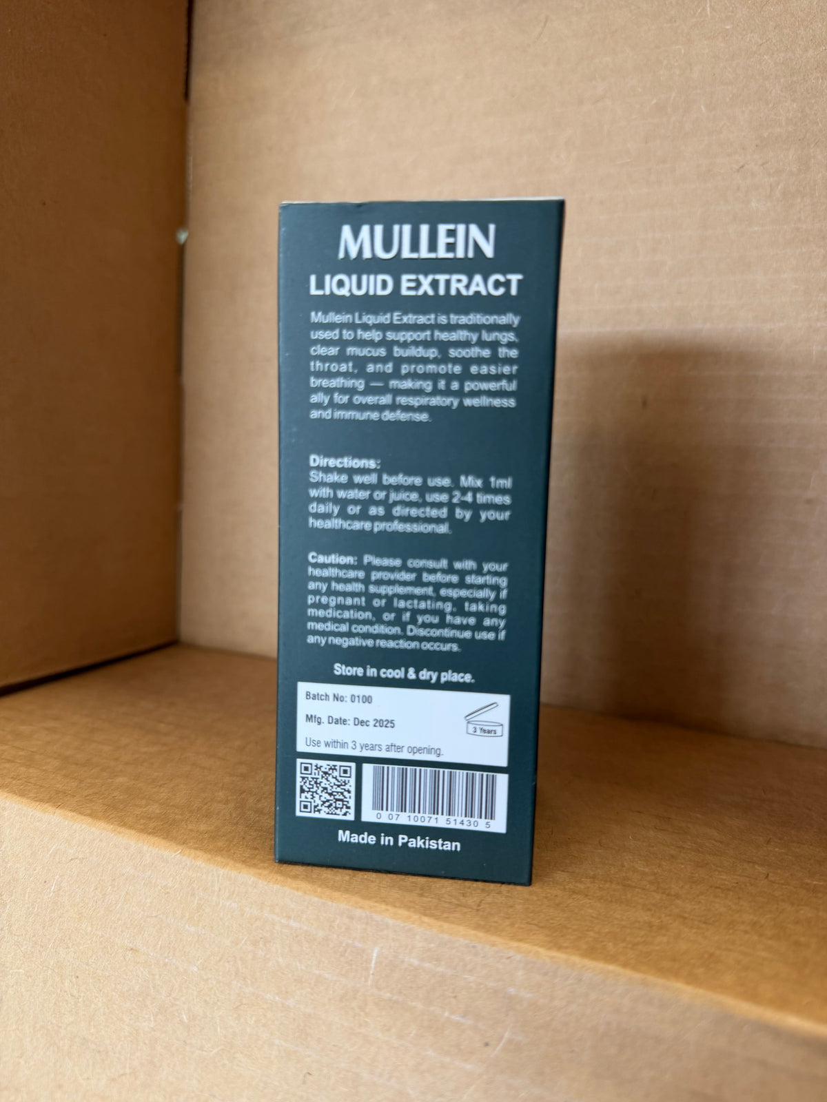 Mullein Liquid Extract
