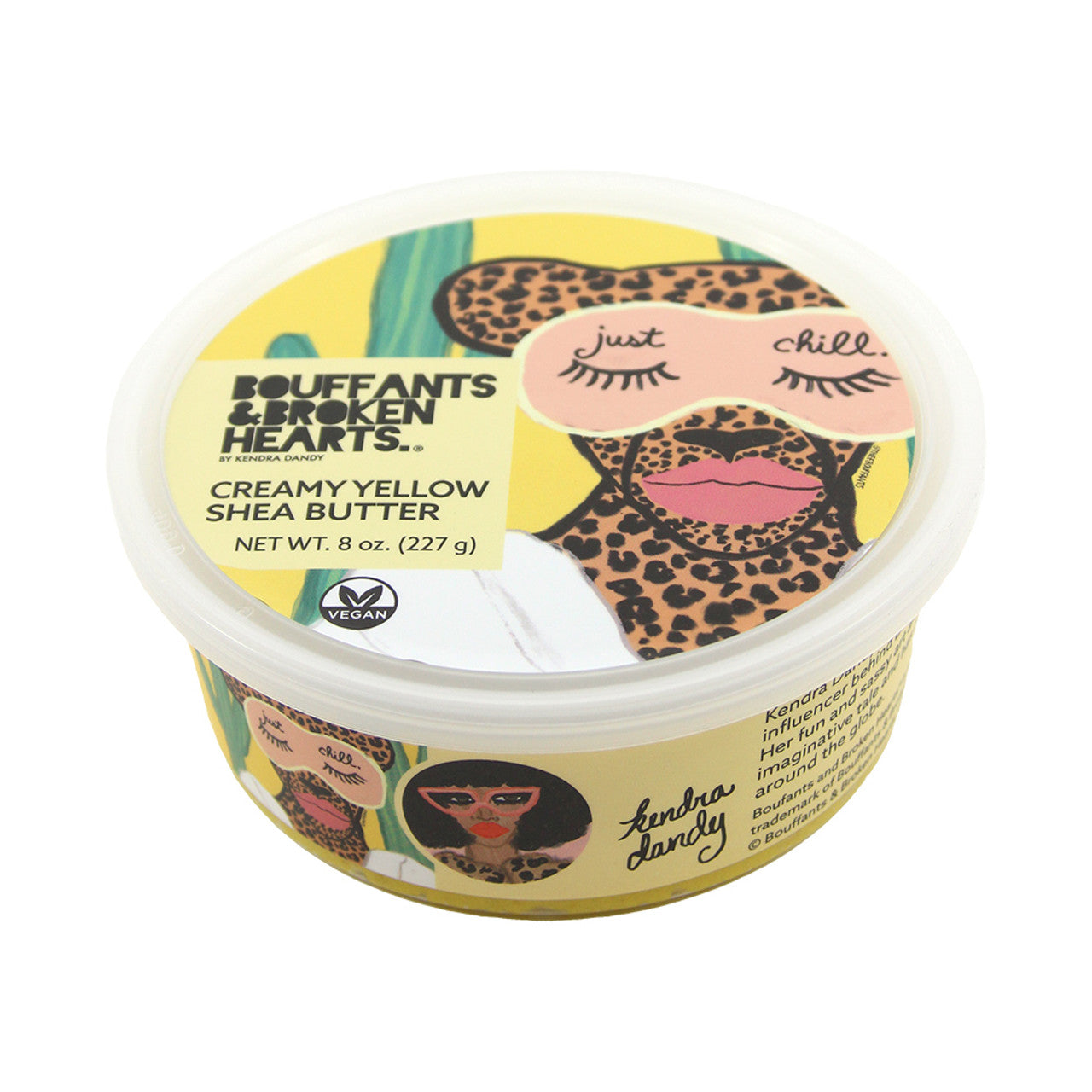 Bouffants broken hearts Shea butter yellow