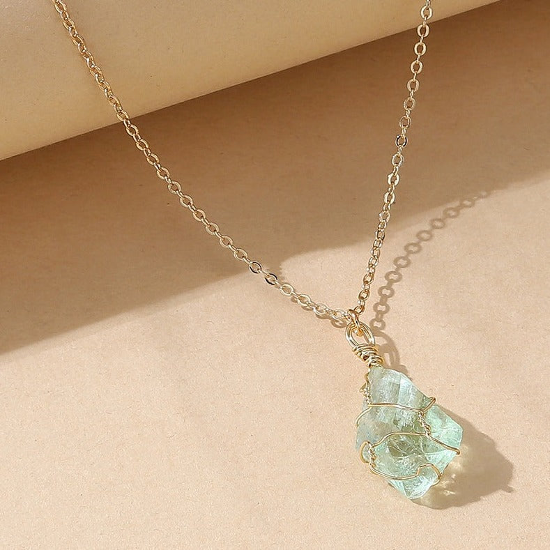 Natural Crystal Necklace
