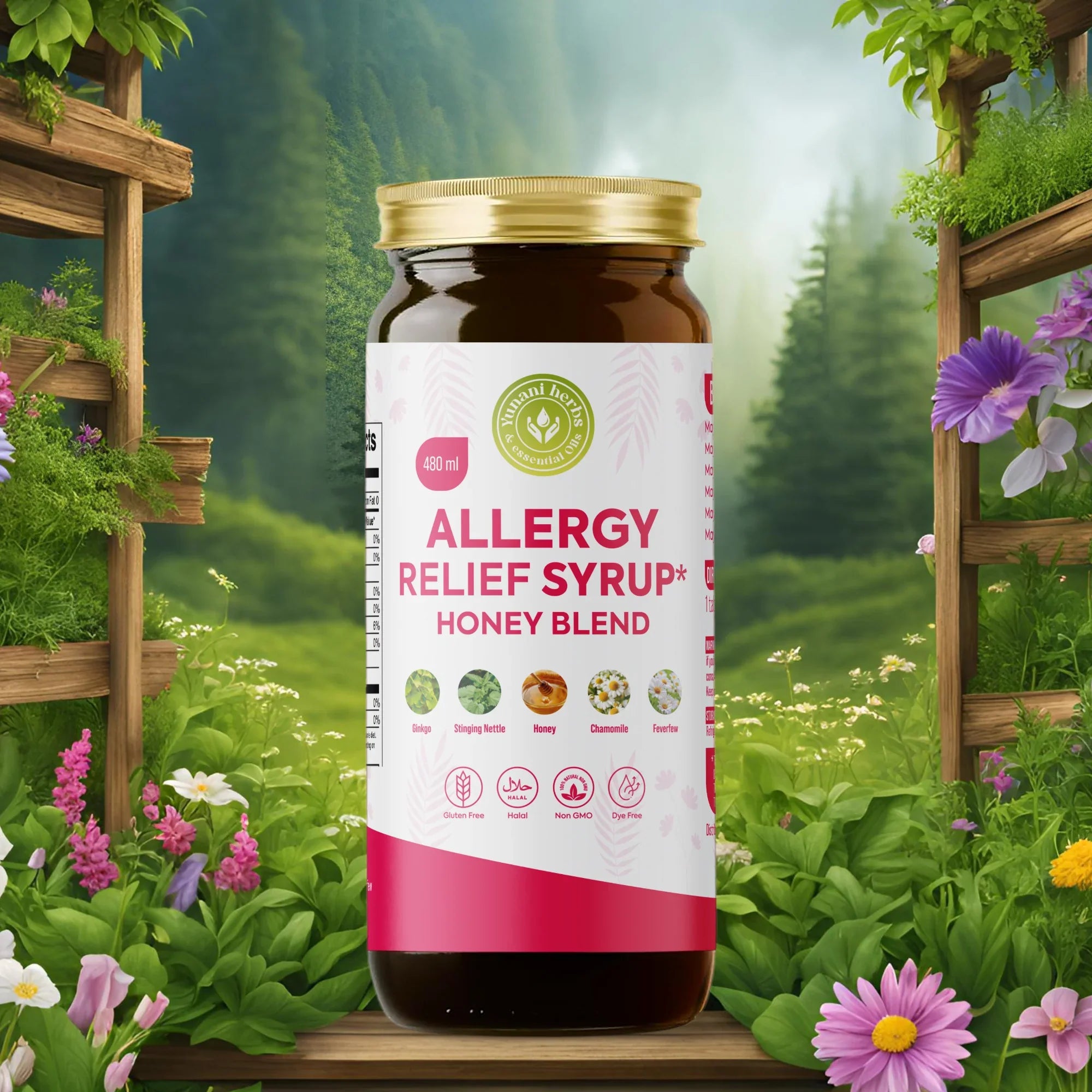 ALLERGY RELIEF SYRUP honey blend