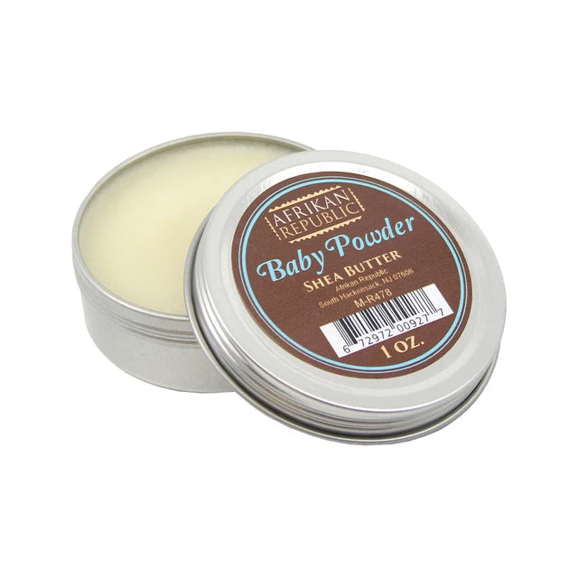Afrikan Republic: Shea Butter – Baby Powder