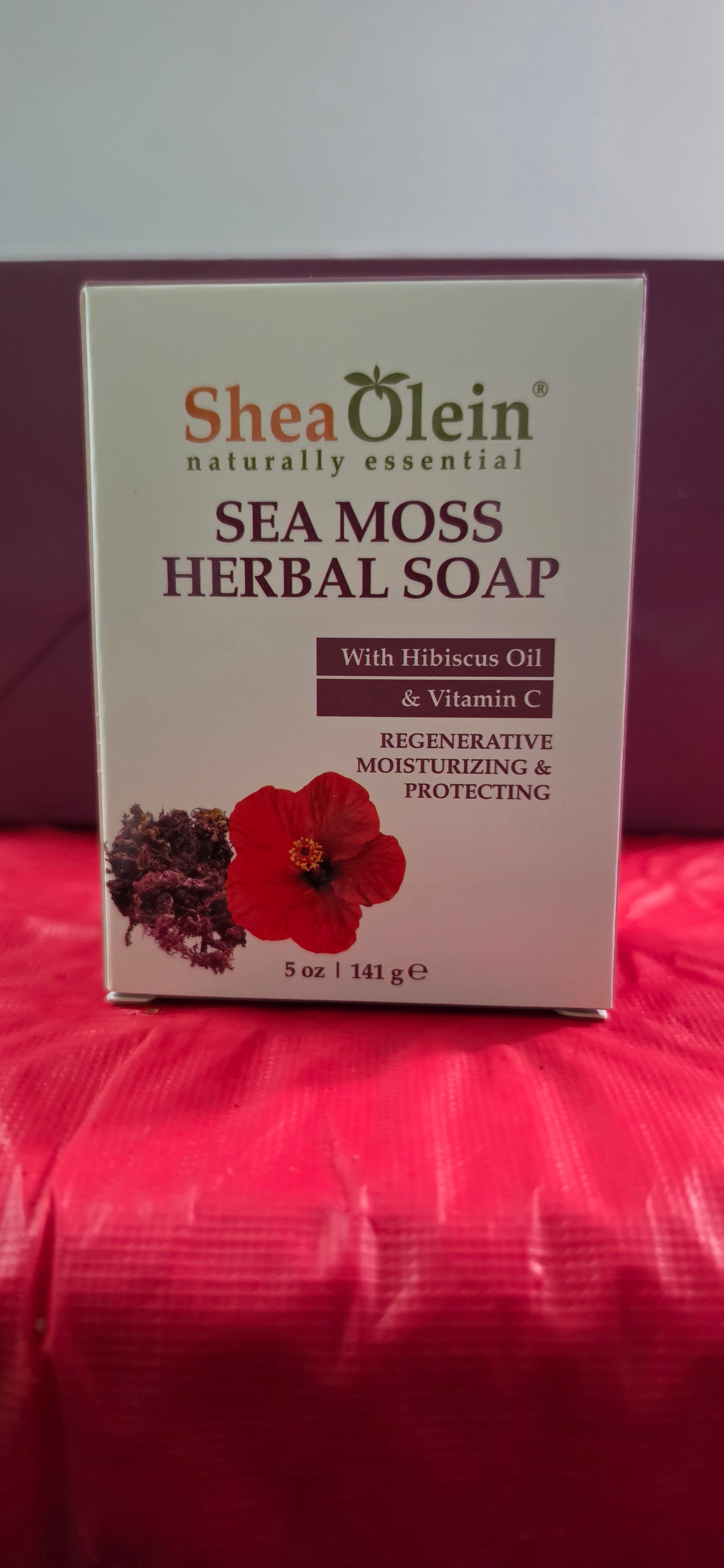 Shea Olein Sea Moss Herbal Soap