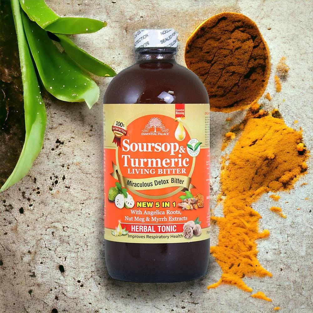 Soursop & Tumeric living bitter